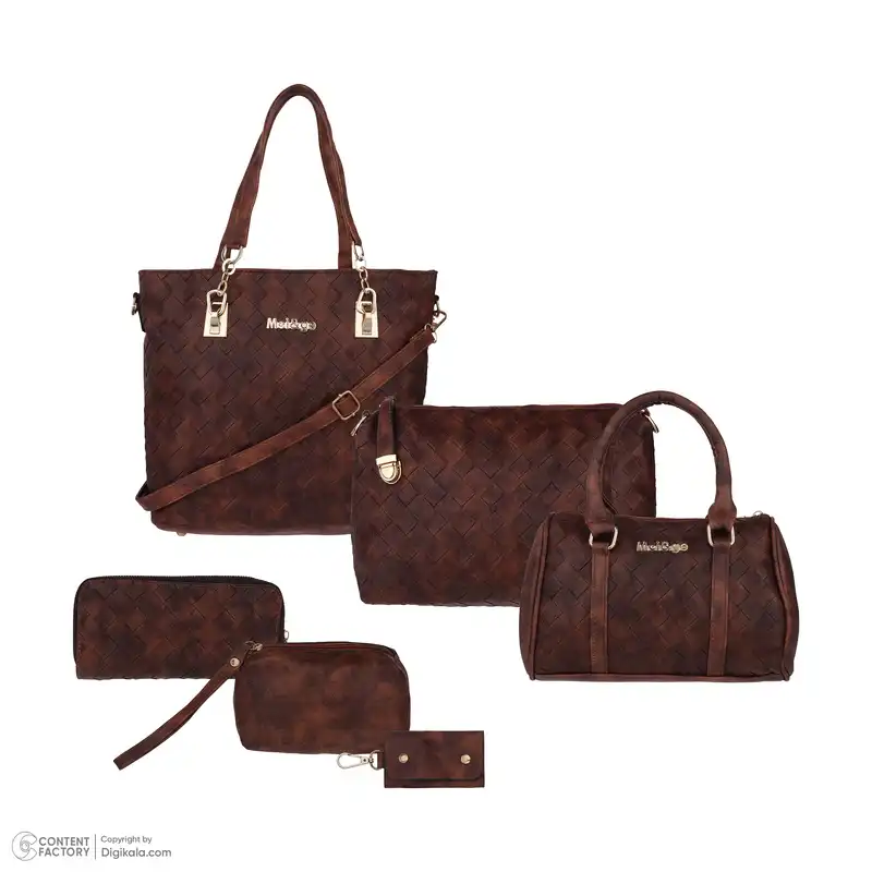 کیف دستی زنانه می اند جی مدل V09 مجموعه 6 عددی