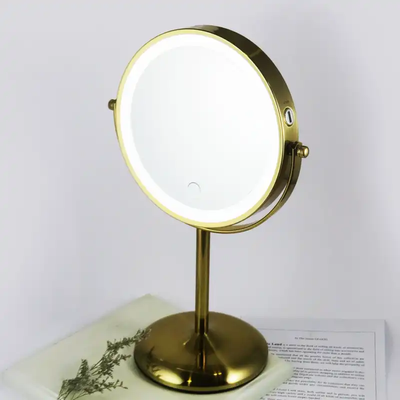 آینه و رینگ لایت آرایشی کد 0740