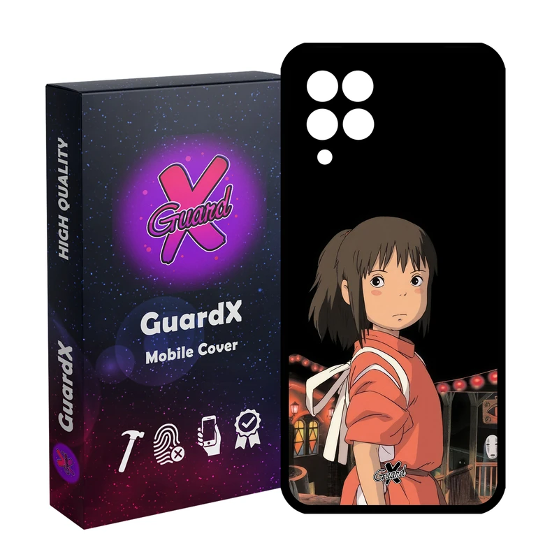 کاور گارد ایکس طرح Spirited Away Anime مدل Glass10574 مناسب برای گوشی موبایل سامسونگ Galaxy A12/M12/F12