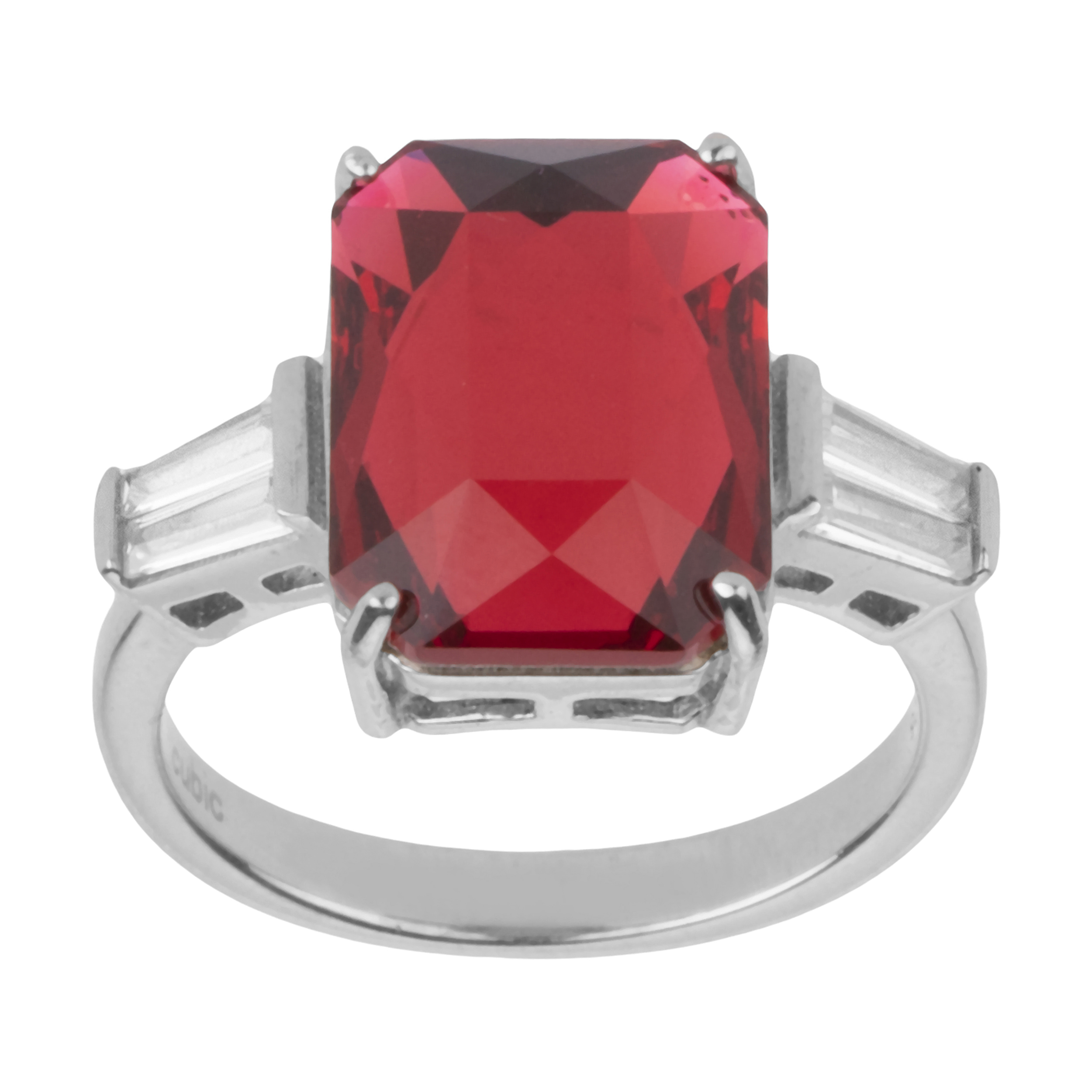 انگشتر نقره زنانه کد GN0673 با سنگ سواروسکی