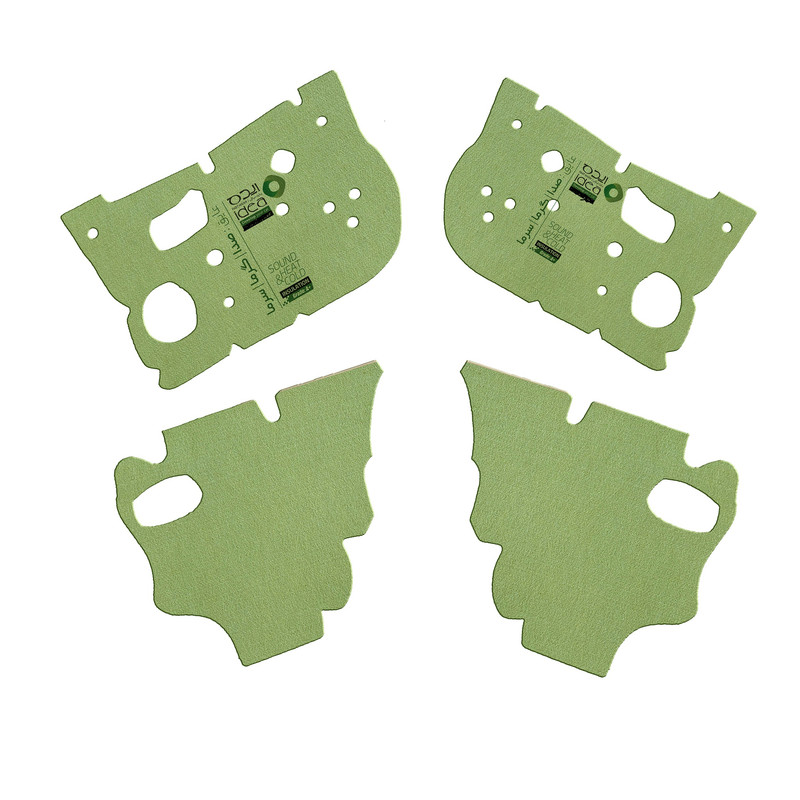 عایق درب خودرو ایده پارت نیکان مدل ایزومکس مناسب برای اطلس بسته  چهارعددی