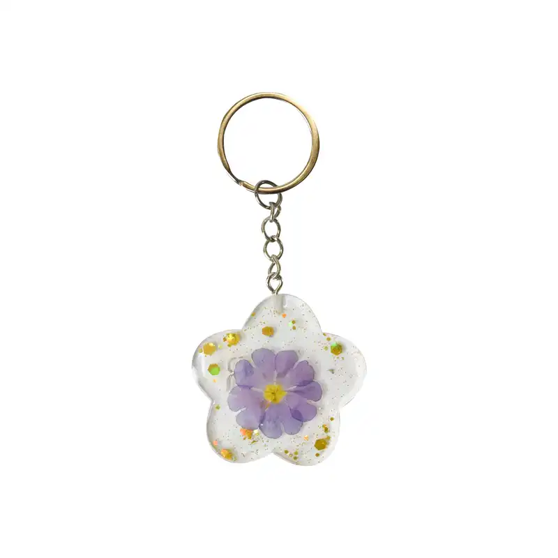 جاکلیدی رزینی طرح گل