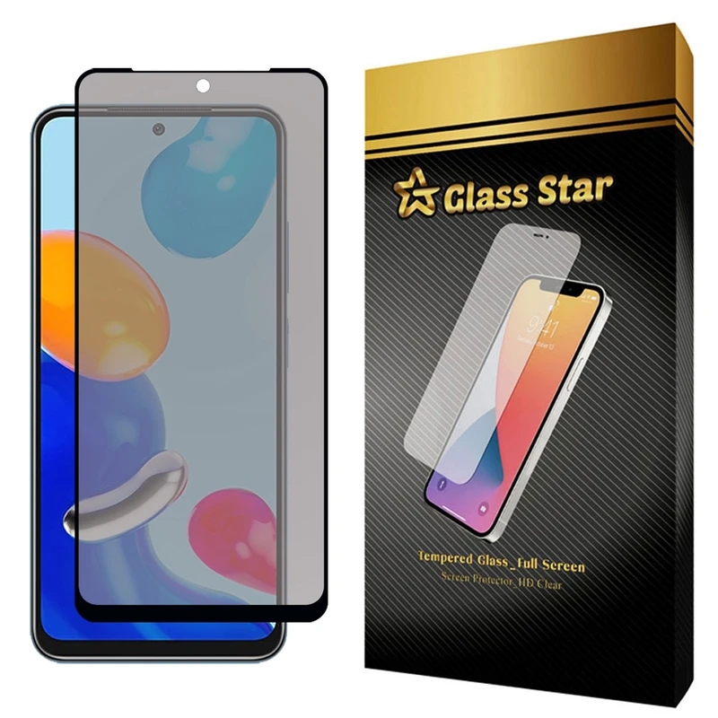 محافظ صفحه نمایش گلس استار حریم شخصی سرامیکی مدل PRCGA-Glass مناسب برای گوشی موبایل شیائومی Redmi Note 11 4G