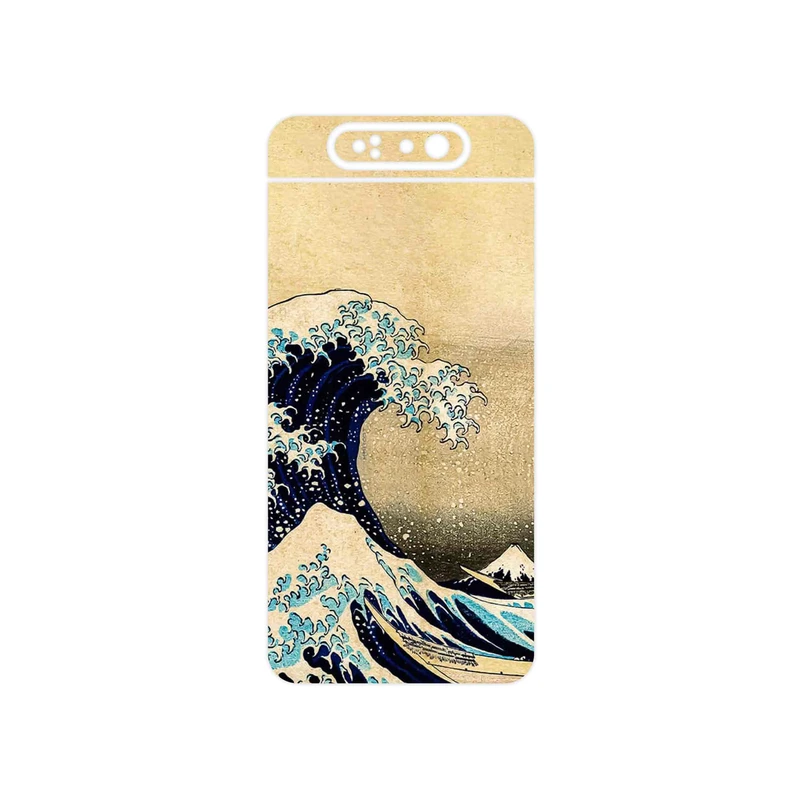برچسب پوششی ماهوت مدل The Great Wave off Kanagawa of Hokusai مناسب برای گوشی موبایل سامسونگ Galaxy A80