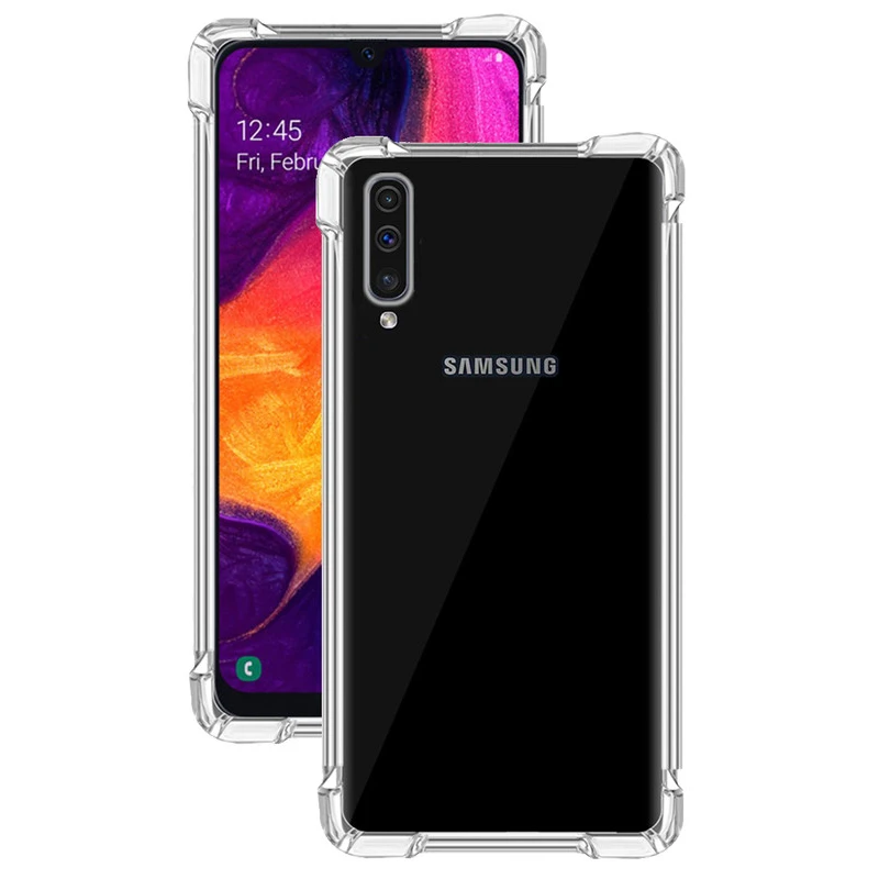کاور مدل Clear مناسب برای گوشی موبایل سامسونگ Galaxy A30S / A50 / A50S
