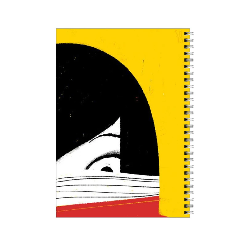 دفتر مشق 100 برگ بامبیلیپ طرح دختر مخفی کد 2492247