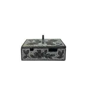 جا سیگاری سنگی مدل قلمزنی کد JSGH01
