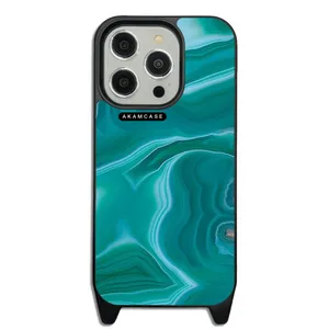 AKAM AMCWLA15PRO-MARBEL12 Cover For Apple iPhone 15 Pro