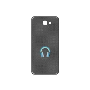 MAHOOT Minimal Headphone Icon Cover Sticker for Samsung Galaxy J5 Prime