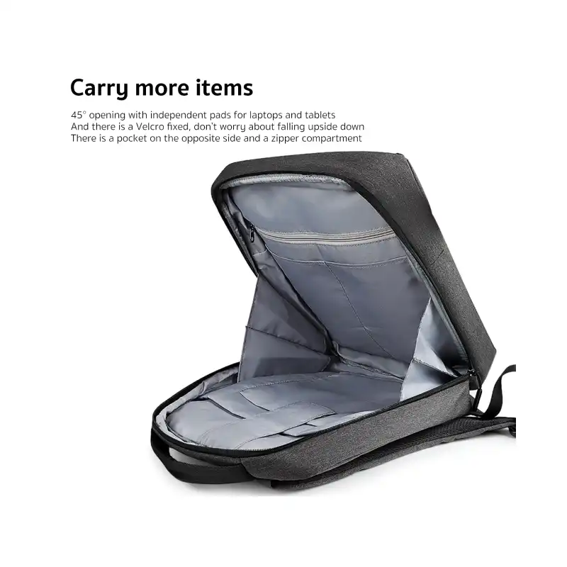 کوله پشتی لپ تاپ کوتتسی مدل NoteBook Multi-Functional Backpack Hemp 14011-HG مناسب برای لپ تاپ 16 اینچی