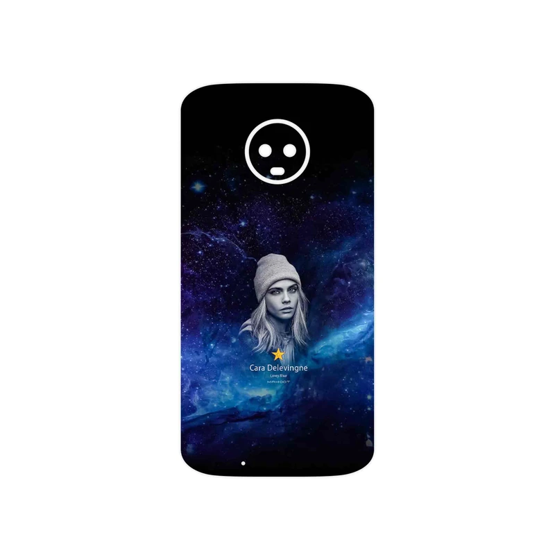 برچسب پوششی ماهوت مدل Cara Delevingne مناسب برای گوشی موبایل موتورولا Moto G6