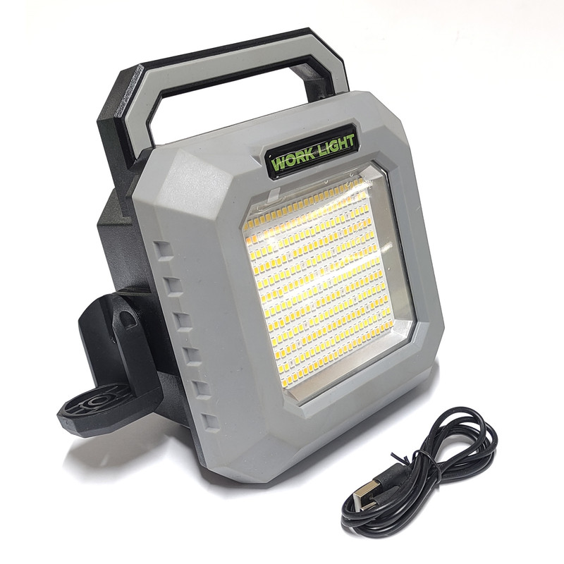 نورافکن دستی کینساج مدل KS-G10A SMD با نور چند رنگ