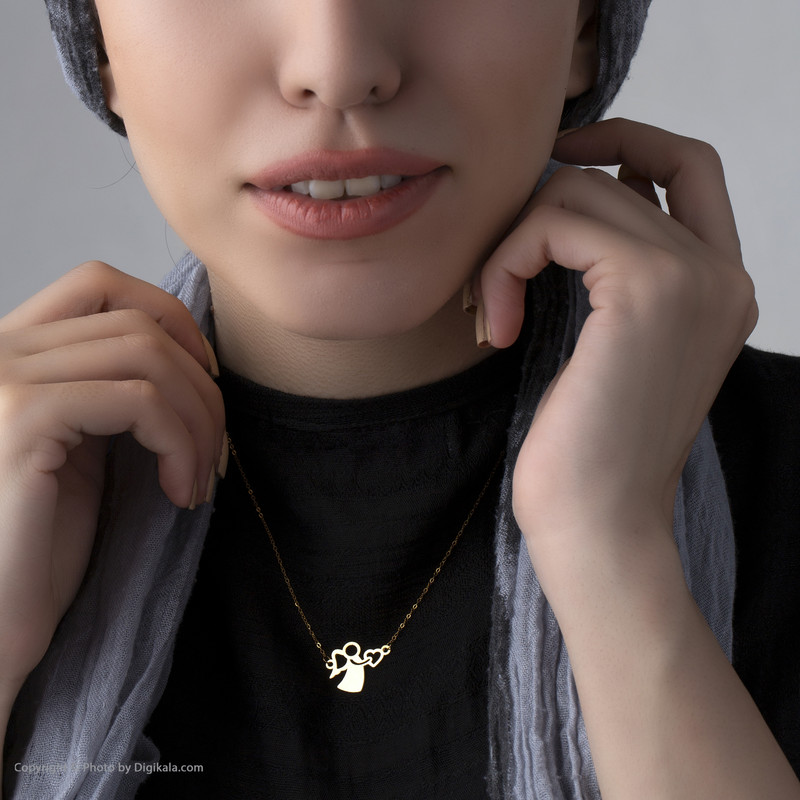 گردنبند طلا 18 عیار زنانه مایا ماهک مدل MM0359 طرح فرشته