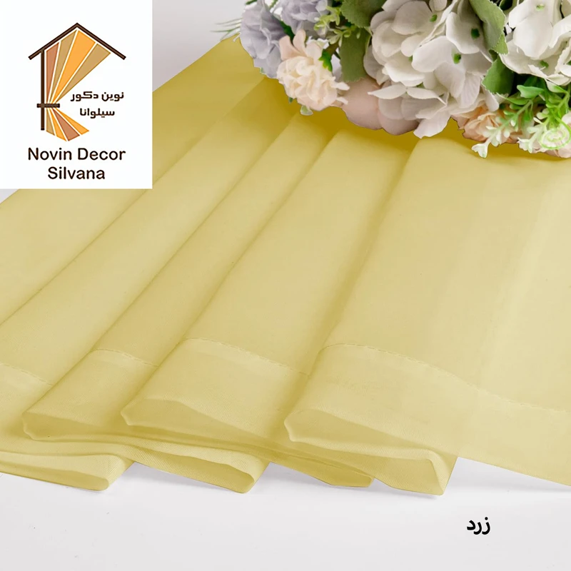عکس شماره 7 : پرده نوین دکور سیلوانا مدل حریر ساده ny14 سایز 280x140 سانتی-متر