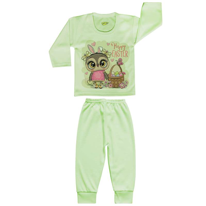 ست تی شرت و شلوار نوزادی کارانس مدل SBSG-3162