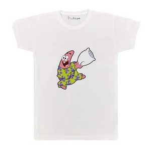 تی شرت بچگانه پرمانه طرح باب اسفنجی کد pmt.1184