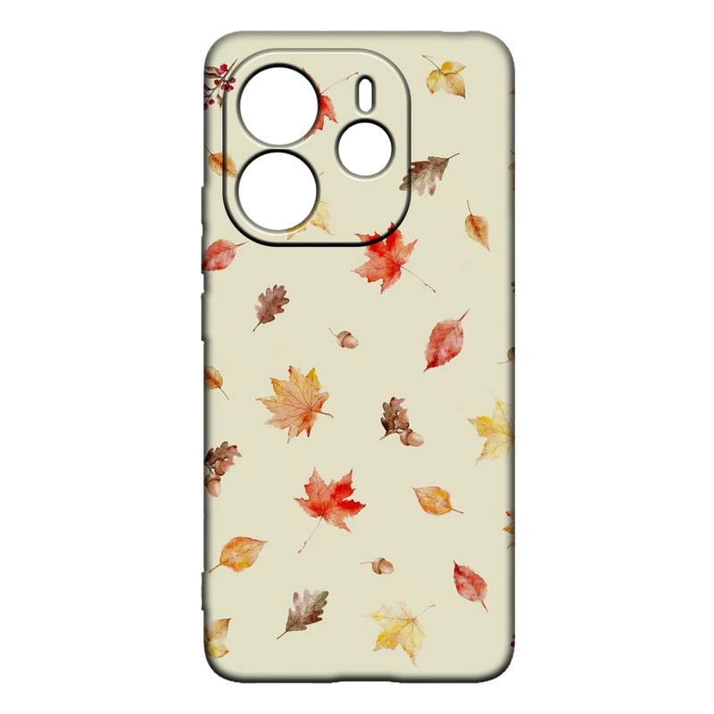 کاور طرح برگ کد 49 مناسب برای گوشی موبایل شیائومی Redmi Note 14 4G