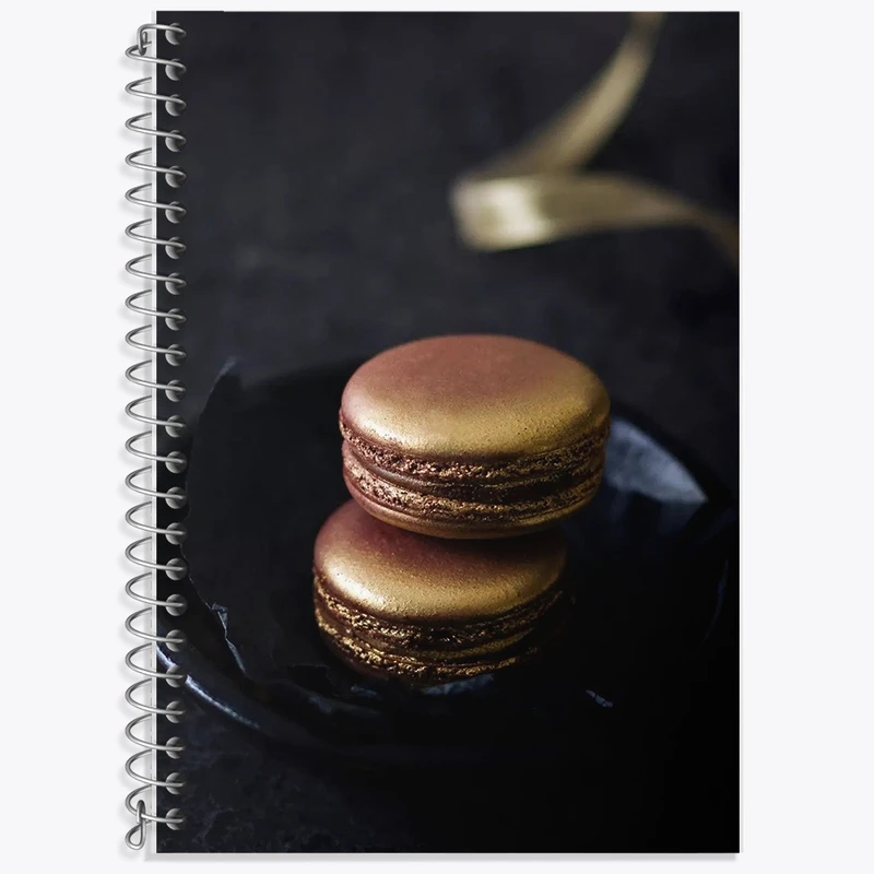 دفتر زبان 50 برگ خندالو مدل سه خط طرح ماکارون کد F1305