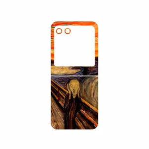 MAHOOT The Scream of Munch Cover Sticker for Motorola Razr 40 Ultra
