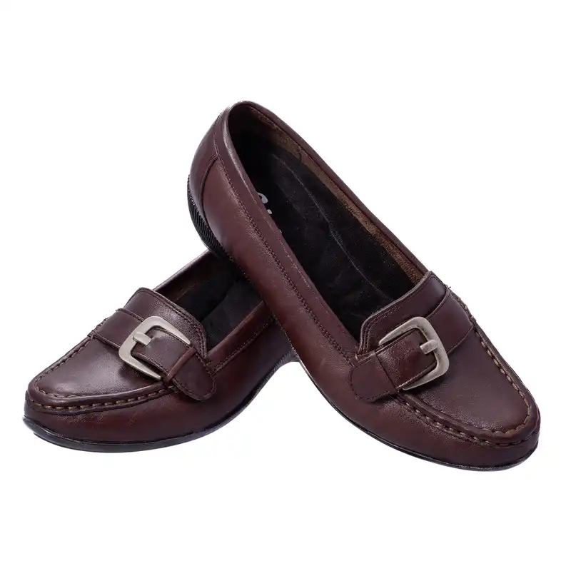 کفش طبی زنانه نادر مدل نیوشا کد 632 رنگ قهوه ای