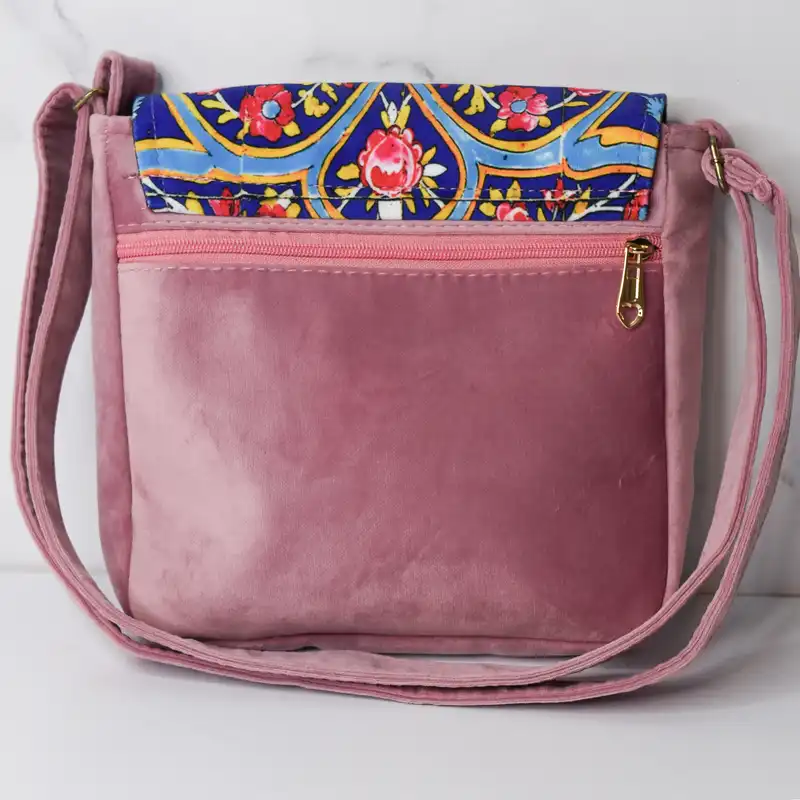 کیف رودوشی الوا طرح کاشی کد 1