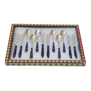 ست کارد و قاشق صبحانه خوری 12 پارچه مهدی کد25