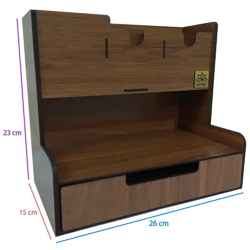 استند لوازم اداری رومیزی مدل لوتوس کد 02