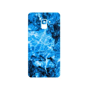 MAHOOT Blue Marble Cover Sticker for Samsung Galaxy A8 Plus 2018