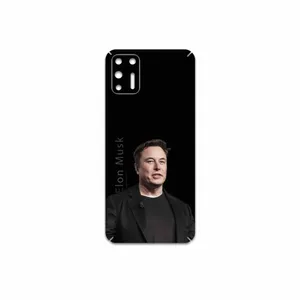 MAHOOT Elon Musk Cover Sticker for Motorola Moto G9 Plus