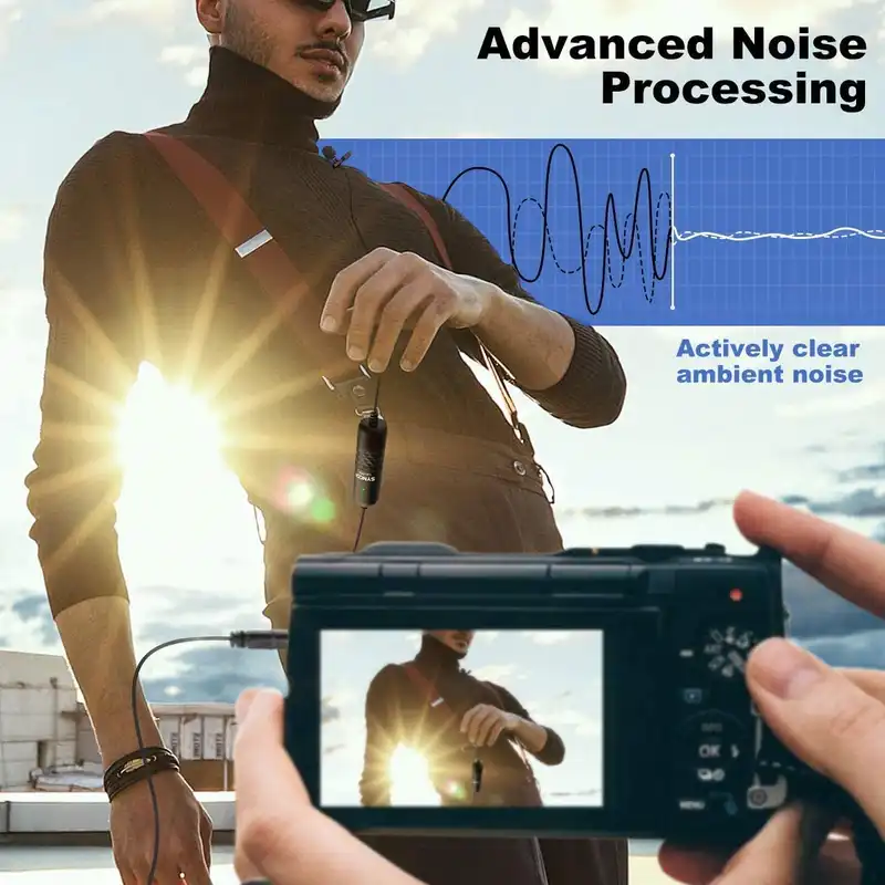 میکروفن یقه ای سینکو مدل Lav-S6E