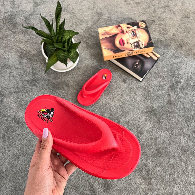 دمپایی لاانگشتی زنانه مدل میکی موس RD.2765