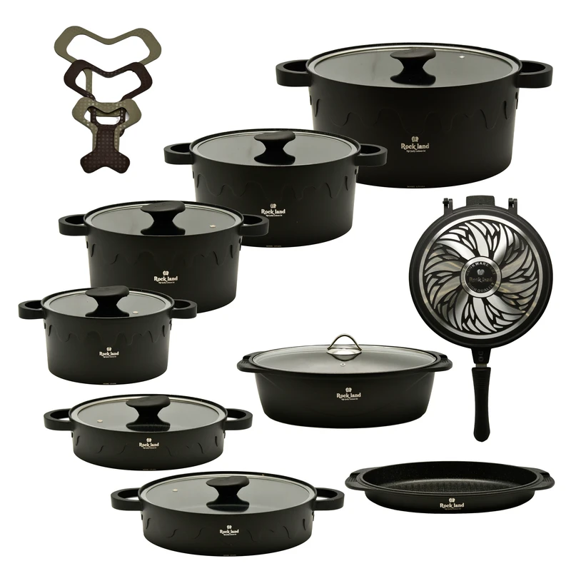 سرویس پخت و پز 21 پارچه راکلند کد 800106