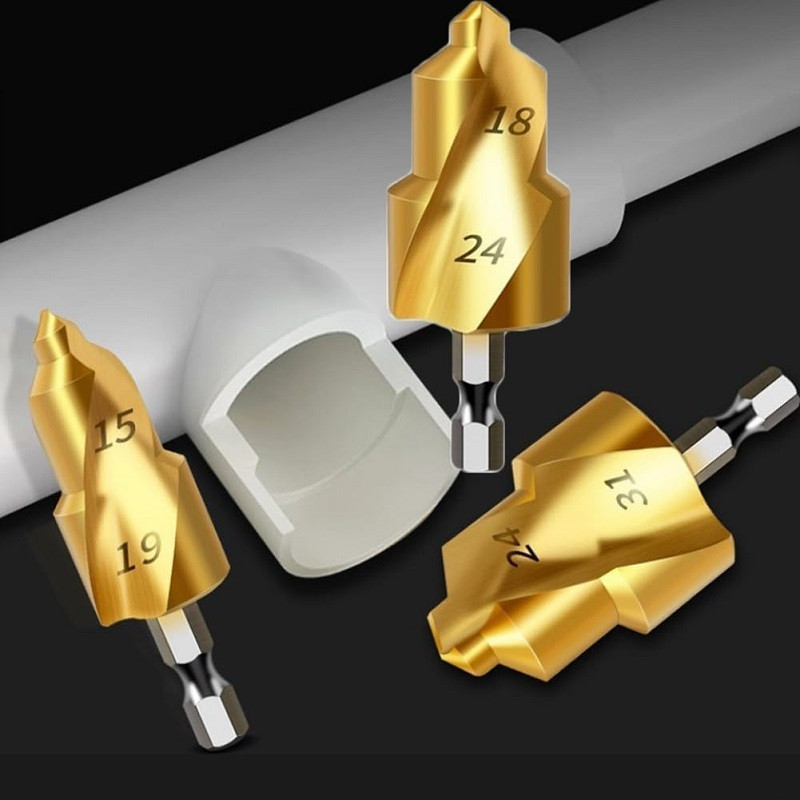 مته تخلیه لوله مدل tp-3 مجموعه 3 عددی