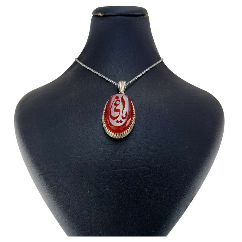 گردنبند نقره زنانه ملک زیور مدل یاغی کد 03