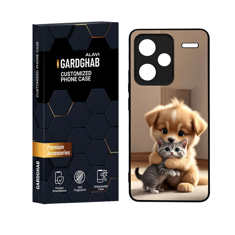 کاور گارد قاب علوی مدل دور ژله ای مناسب برای گوشی موبایل شیائومی Redmi Note 13 Pro Plus 5G