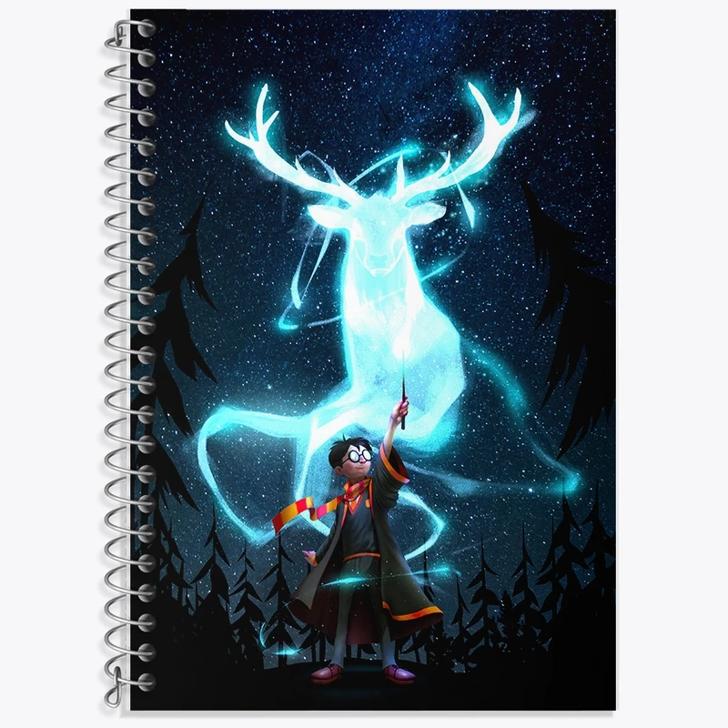 دفتر لغت 50 برگ خندالو طرح هری پاتر (Harry Potter) کد F2457