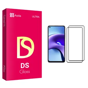 Asda DS glass Screen Protector For Xiaomi Redmi Note 9T Pack Of 2