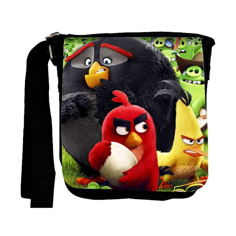 کیف رودوشی بچگانه طرح Angry Birds مدل SB0186 کیف رودوشی بچگانه طرح Angry Birds مدل SB0186