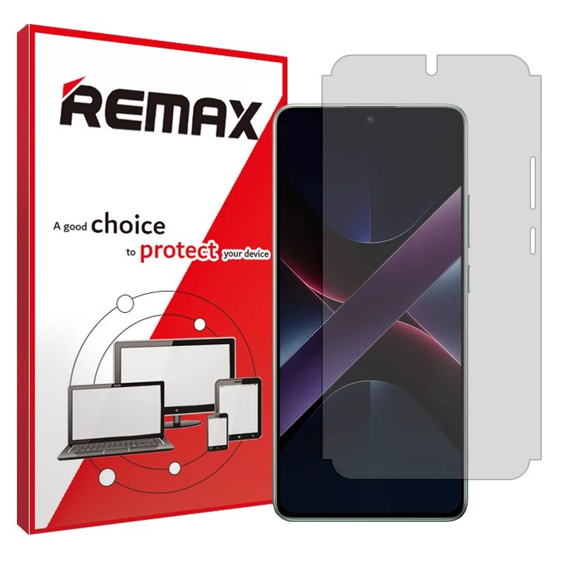 محافظ صفحه نمایش مات ریمکس مدل Resistant مناسب برای گوشی موبایل شیائومی Poco X7 Pro