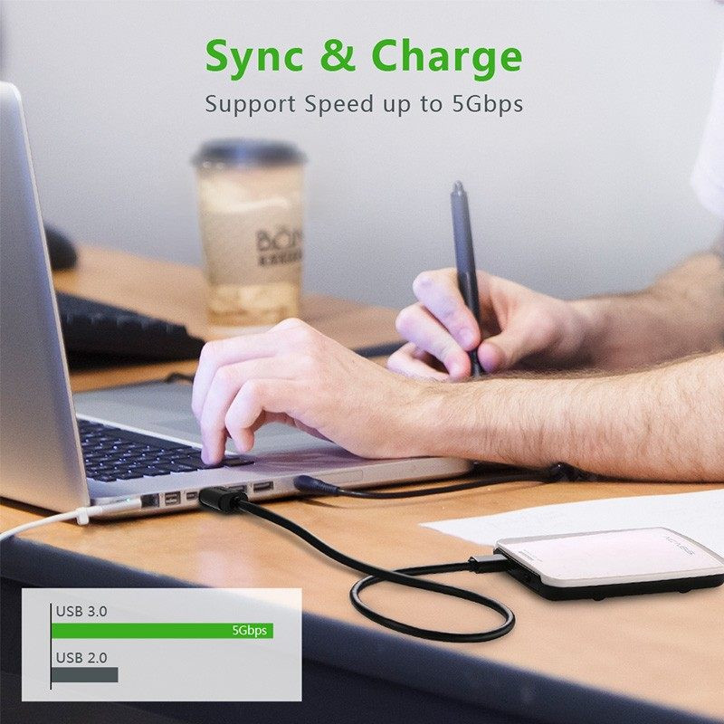 کابل لینک USB 3.0 یوگرین مدل US128 طول 2 متر