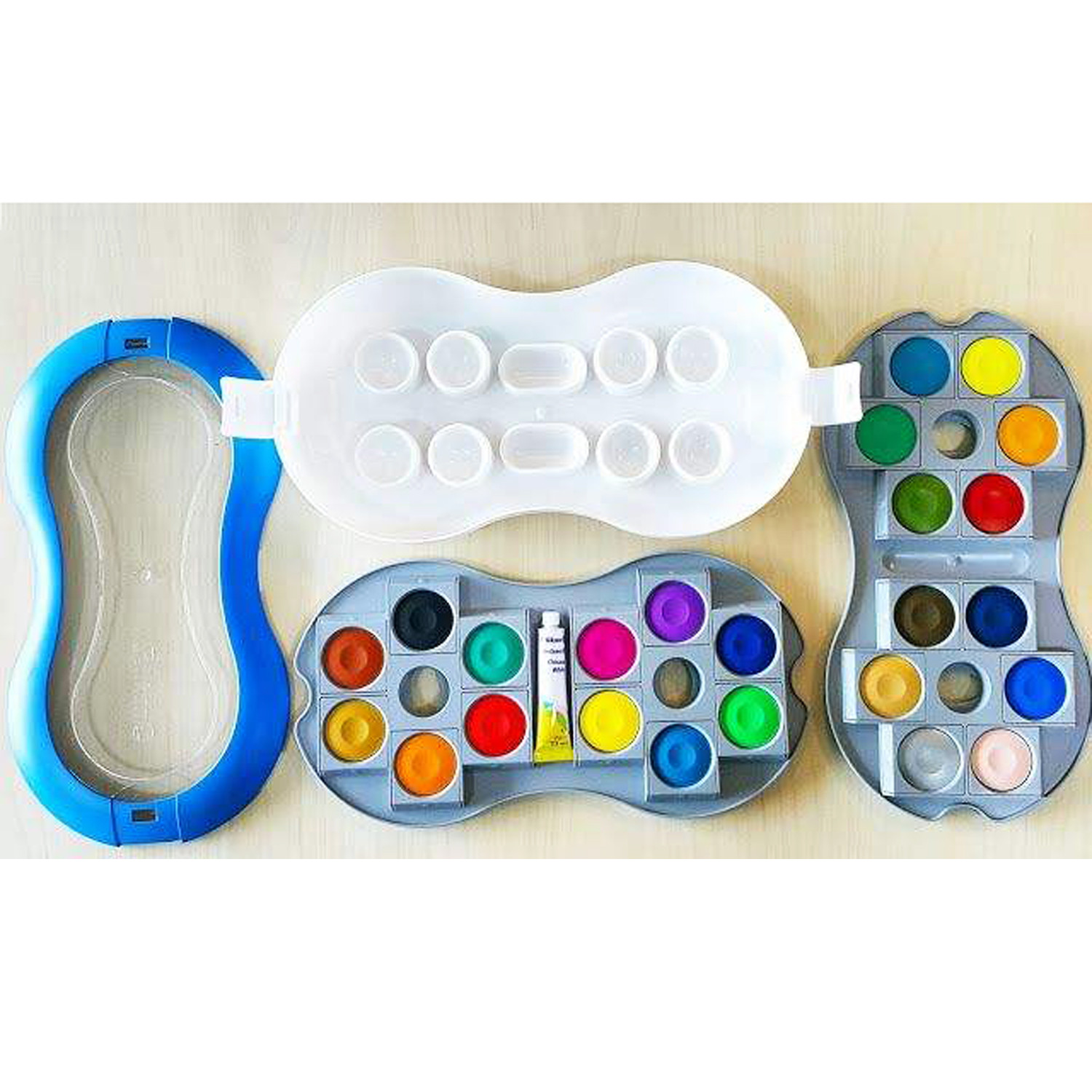 آبرنگ 24 رنگ پلیکان مدل Paint box space آبرنگ 24 رنگ پلیکان مدل Paint box space