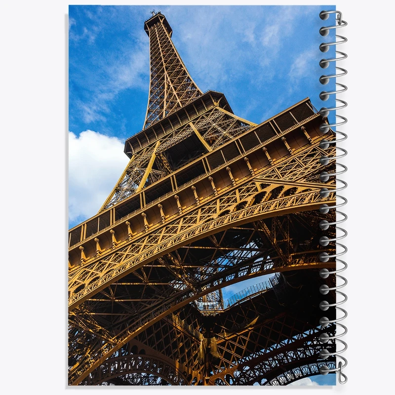 دفتر نت موسیقی 50 برگ خندالو مدل برج ایفل کد F536