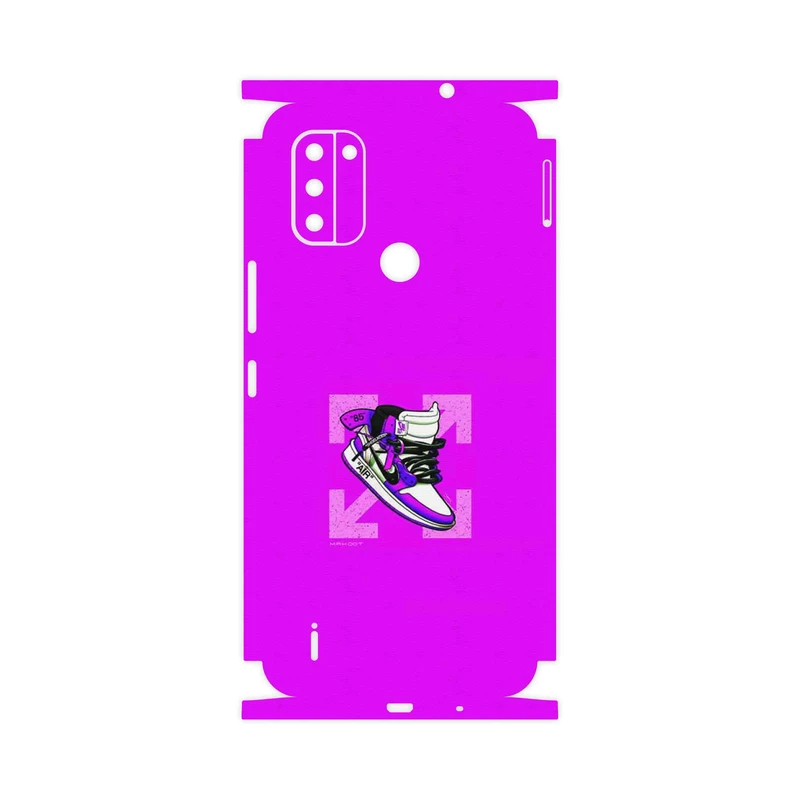 برچسب پوششی ماهوت مدل Nike Air Sneaker Digital Art-FullSkin مناسب برای گوشی موبایل نوکیا C31