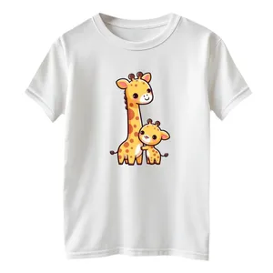 تی شرت آستین کوتاه بچگانه مدل زرافه