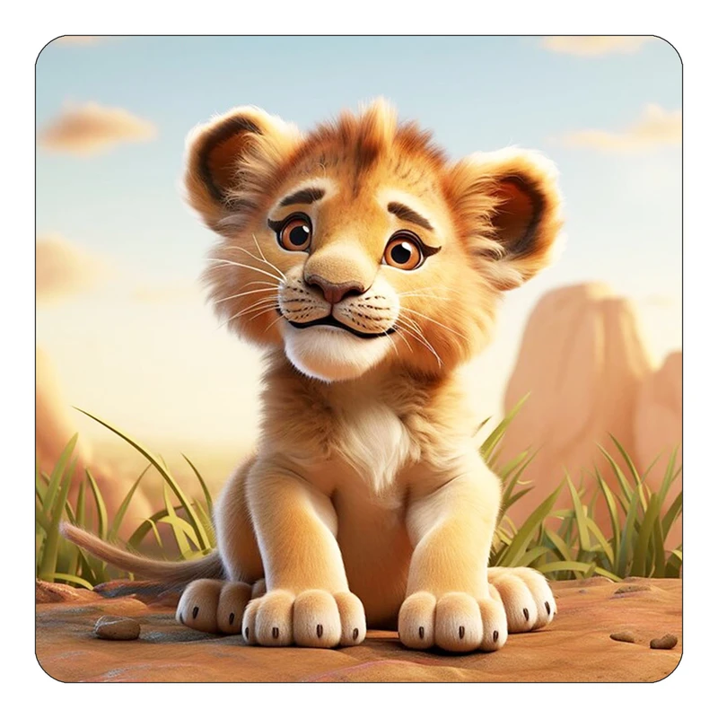 مگنت کاکتی طرح حیوانات کارتونی مدل mp27283