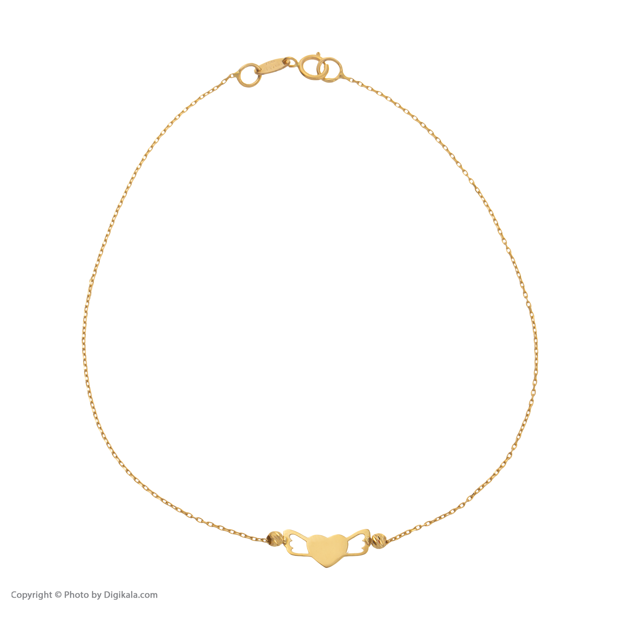 پابند طلا 18 عیار زنانه مایا ماهک مدل MA0156 -  - 2