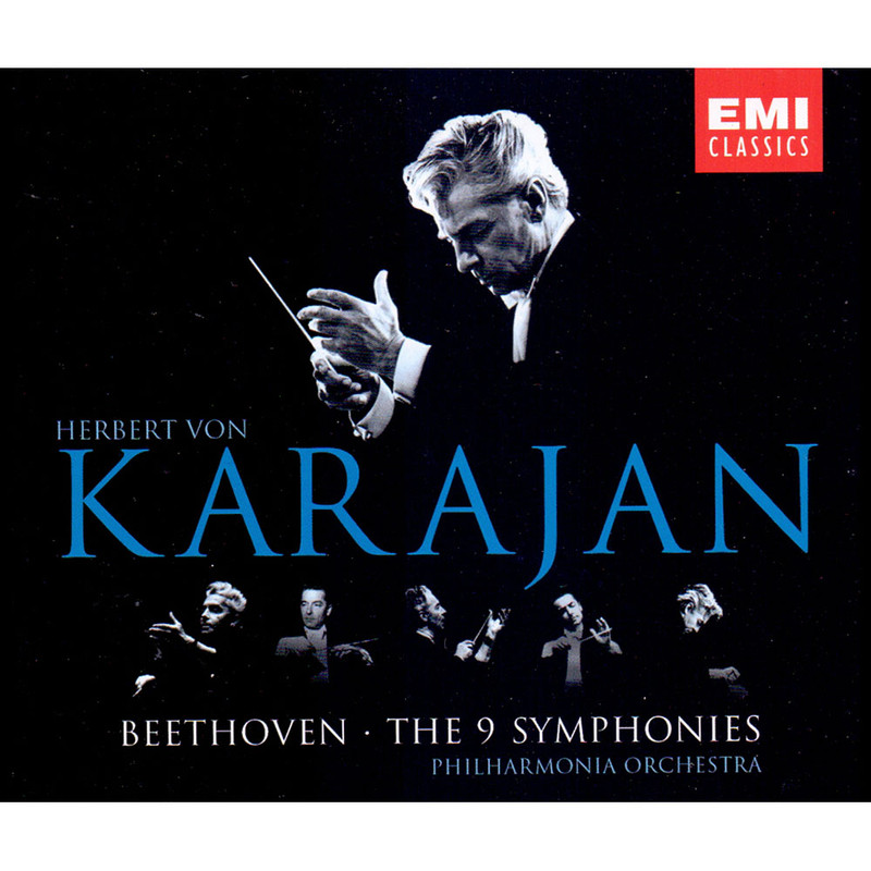 آلبوم موسیقی سمفونی های بتهوون اثر لودویگ وان بتهوون و هربرت فون کارایان آلبوم موسیقی سمفونی های بتهوون اثر لودویگ وان بتهوون و هربرت فون کارایان