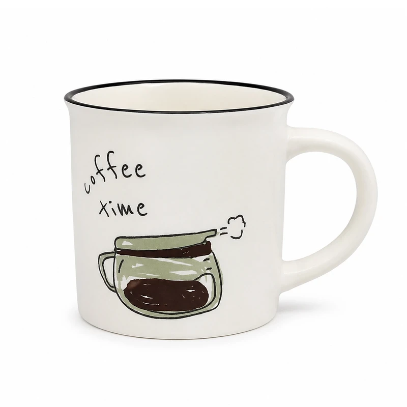 ماگ سایدا طرح کافی مدل Coffee time