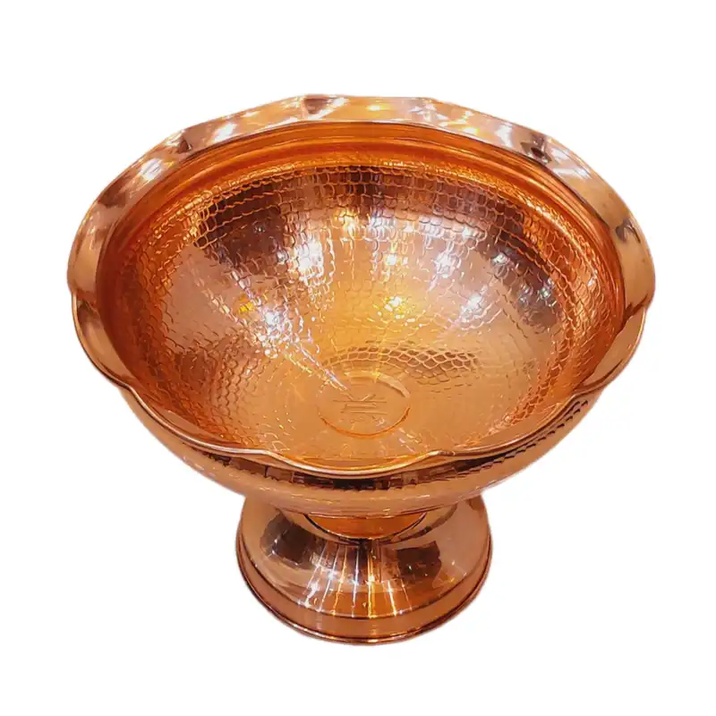 آجیل خوری مسی هنر زنجان مدل چکشی نانو