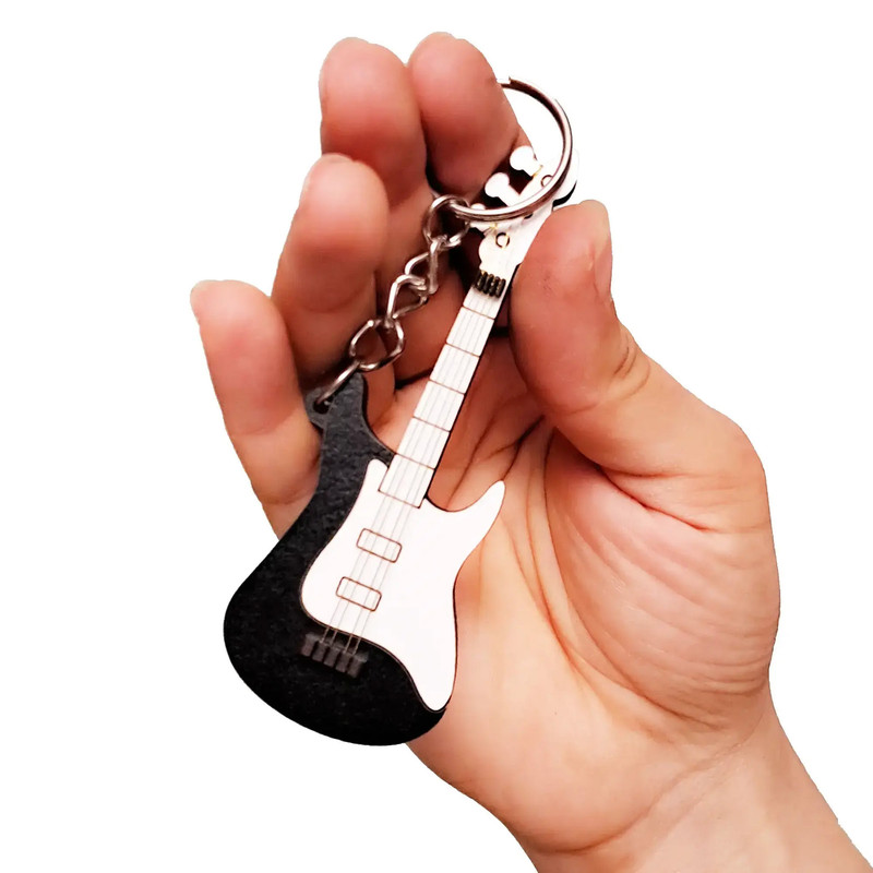 جاکلیدی طرح گیتار برقی مدل چوبی کد m.25429b